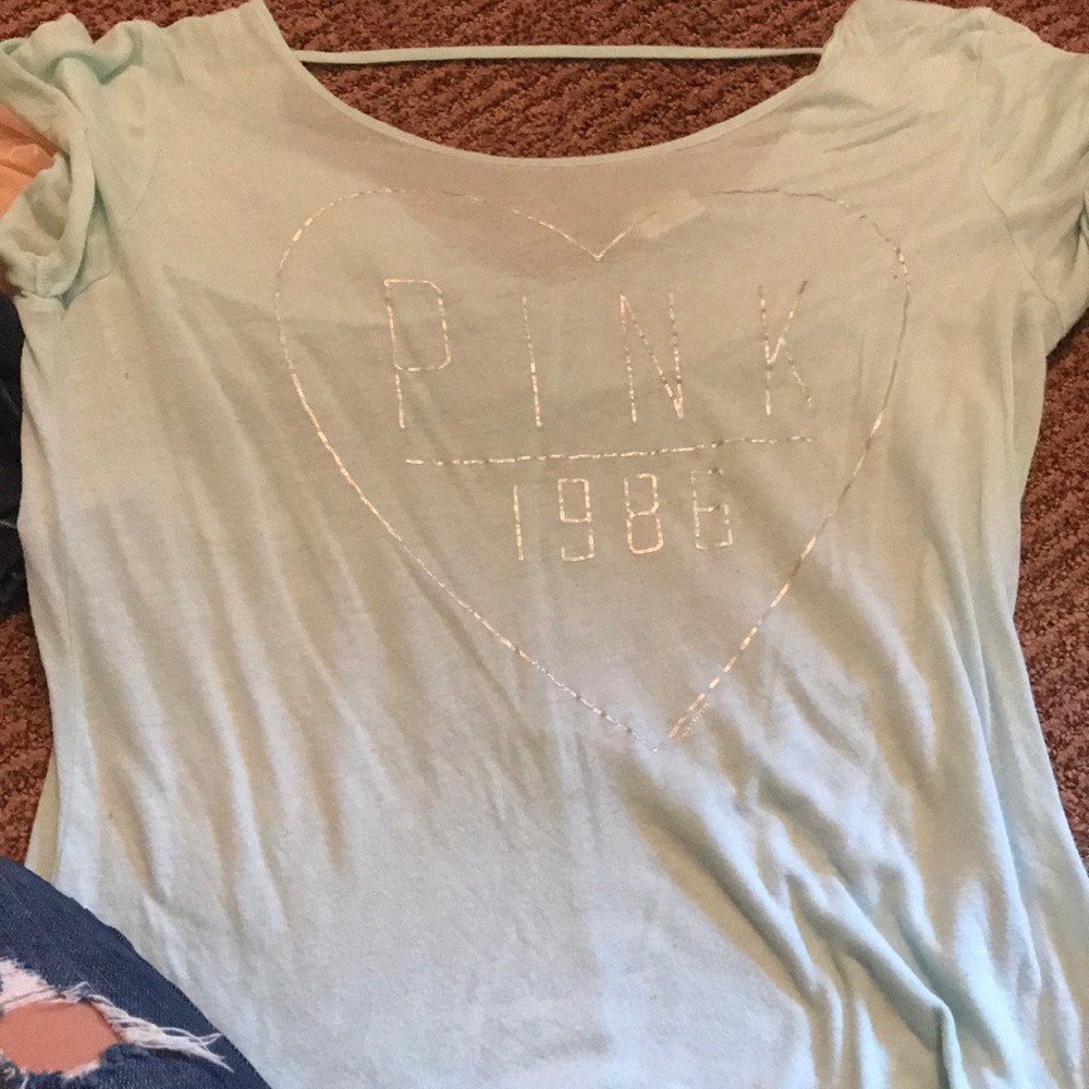 Cute off the shoulder tee